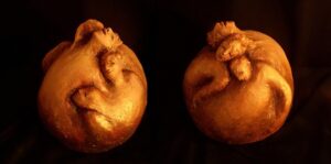 Amalgame - Argile cuite patinée 23 x 26 cm 950€