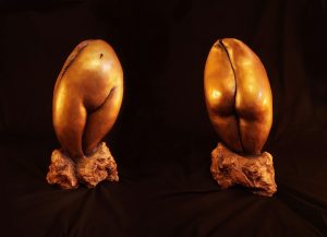 Faille originelle 2 - Argile cuite patinée 45 x 24 cm 2200€