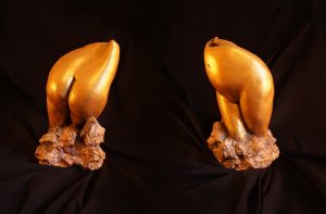 Matrice précieuse - Argile cuite patinée 30 x 18 cm 2000€