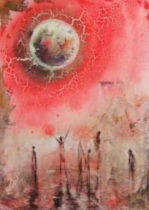 Nouvelle Ere - Technique mixte sur toile 90x65 cm 3200€