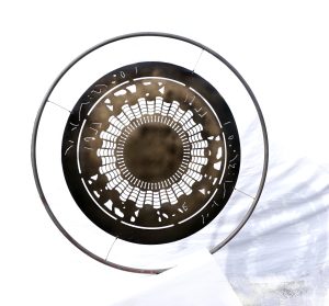 Disque Noir - Acier verni Ø 120 cm 3400€