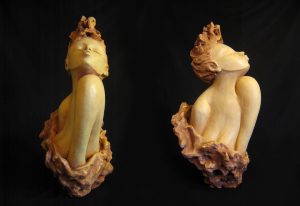 Figure de proue - argile cuite -