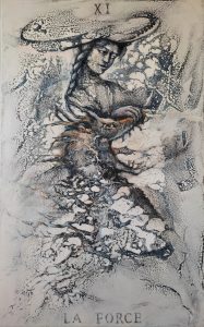La Force - Technique mixte sur toile 130x80 -
