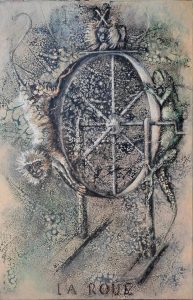 La Roue - Technique mixte sur toile 130x80 -